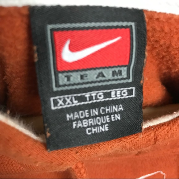 Vintage Nike Center Swoosh x Texas Longhorns Hoodie - Picture 3 of 9